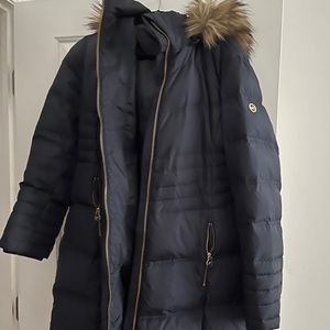 MK Navy Long Jacket